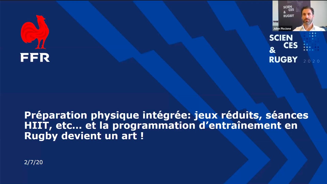 Préparation physique intégrée : jeux réduits, séances HIIT (webinaire n°4)