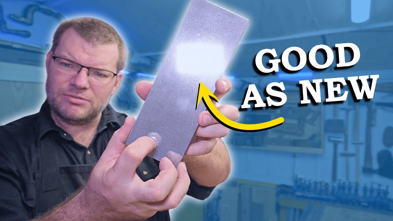 How I Clean My Diamond Sharpening Plates