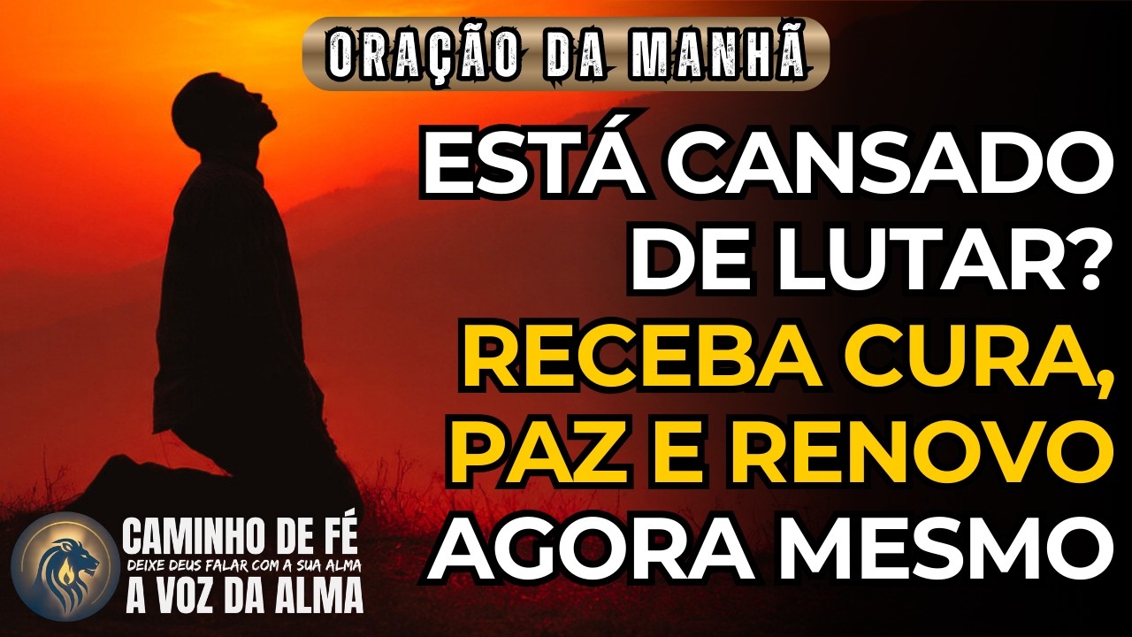 ESTÁ CARREGANDO UM FARDO PESADO? A Oração Poderosa que Tira o Cansaço da Alma