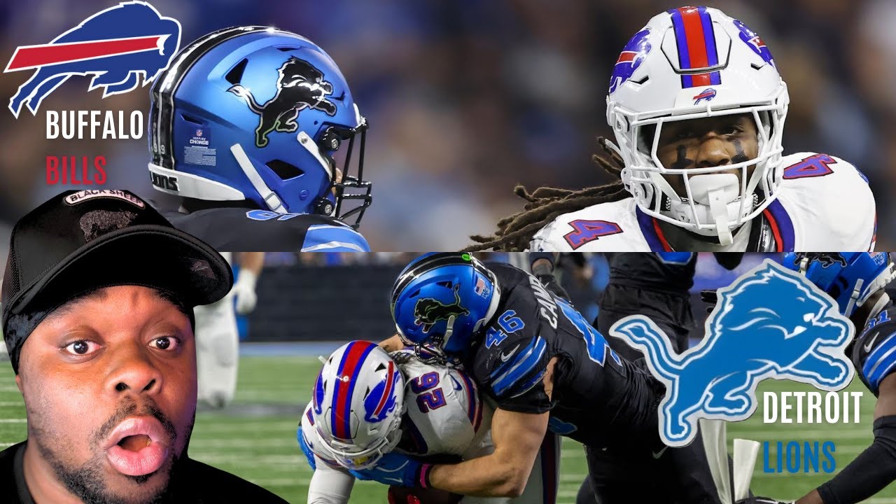 JuJuReacts To Buffalo Bills vs Detroit Lions | 2024 Full Game Highlights