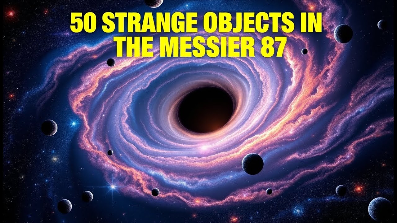 50 Mysterious OBJECTS Hidden Within the Messier 87 Galaxy