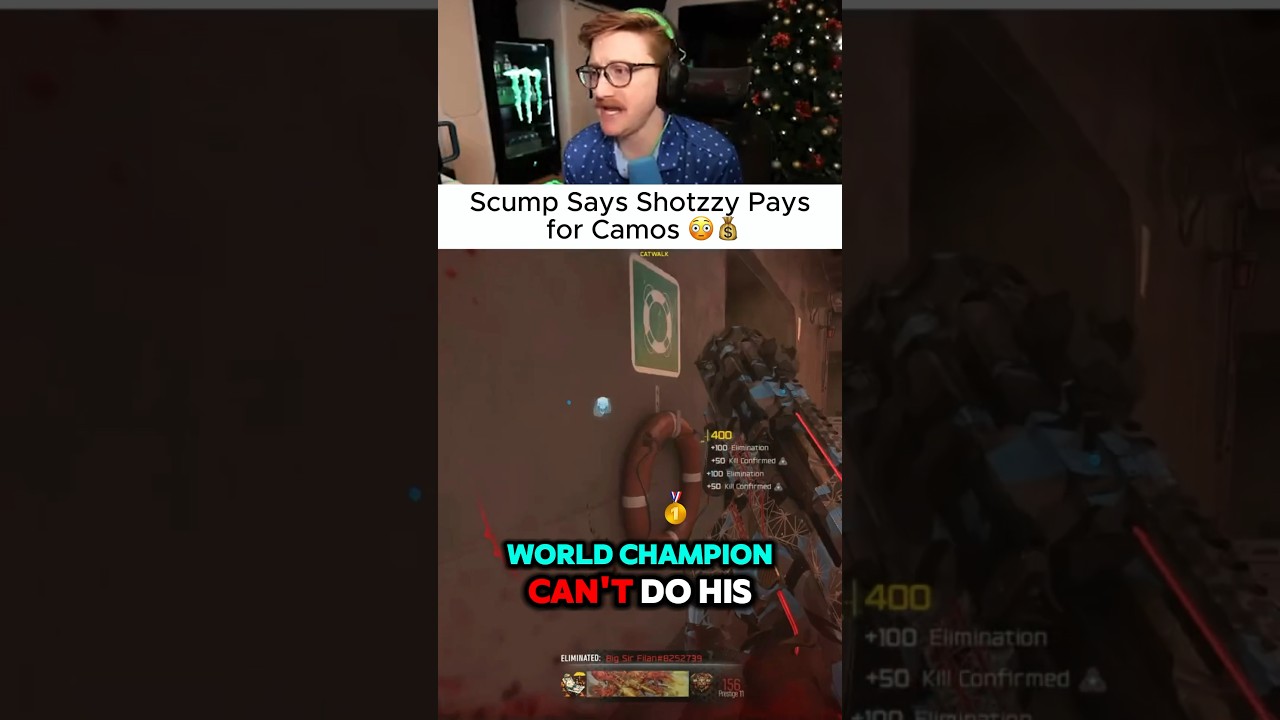 Scump Says Shotzzy Pays for Camos 😳