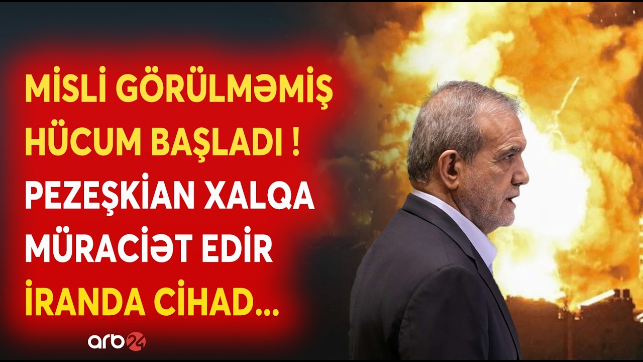 SON DƏQİQƏ! QIRICILARI İranı BOMBALADI - Tehran ƏKS-HÜCUM BAŞLATDI - ABŞ BAZALARI DARMADAĞIN OLDU...