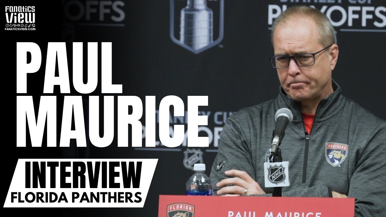 Paul Maurice talks Barkov Relationship, Florida's 