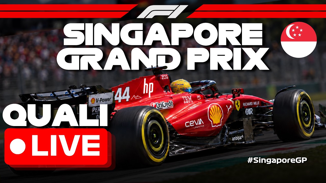 LIVE 🔴 F1 2026 Singapore GP 🇸🇬 - Sprint Quali | Who Will Win Pole Position? | Dashboard + Commentary