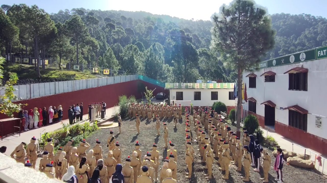 Fatima Girls Cadet college Murree|| Morning Assembly || Fatimians || مادر وطن کے درخشاں مستقبل