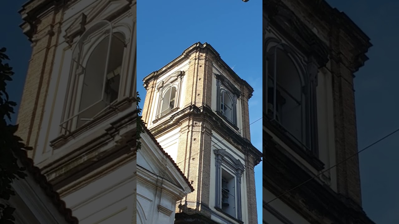 campane della basilica di san tammaro grumo nevano napoli suonata festiva delle 11:30
