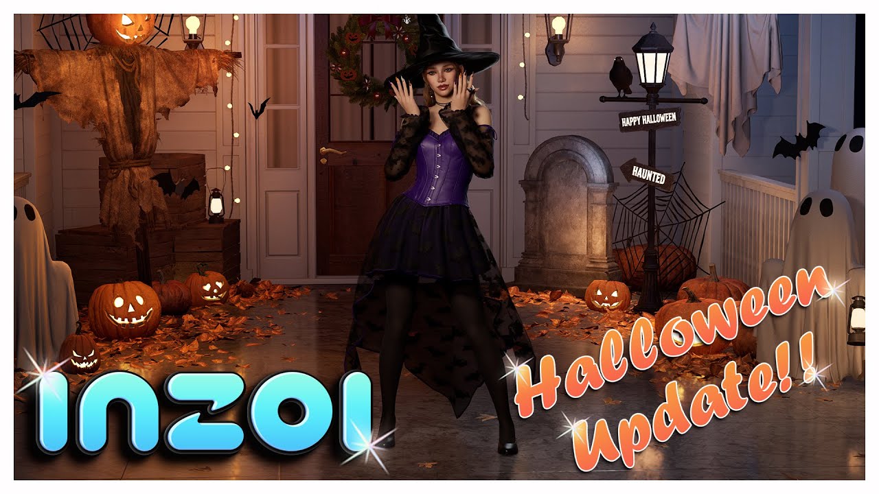 Давайте посмотрим на новое обновление Хэллоуина в Inzoi👻🦇