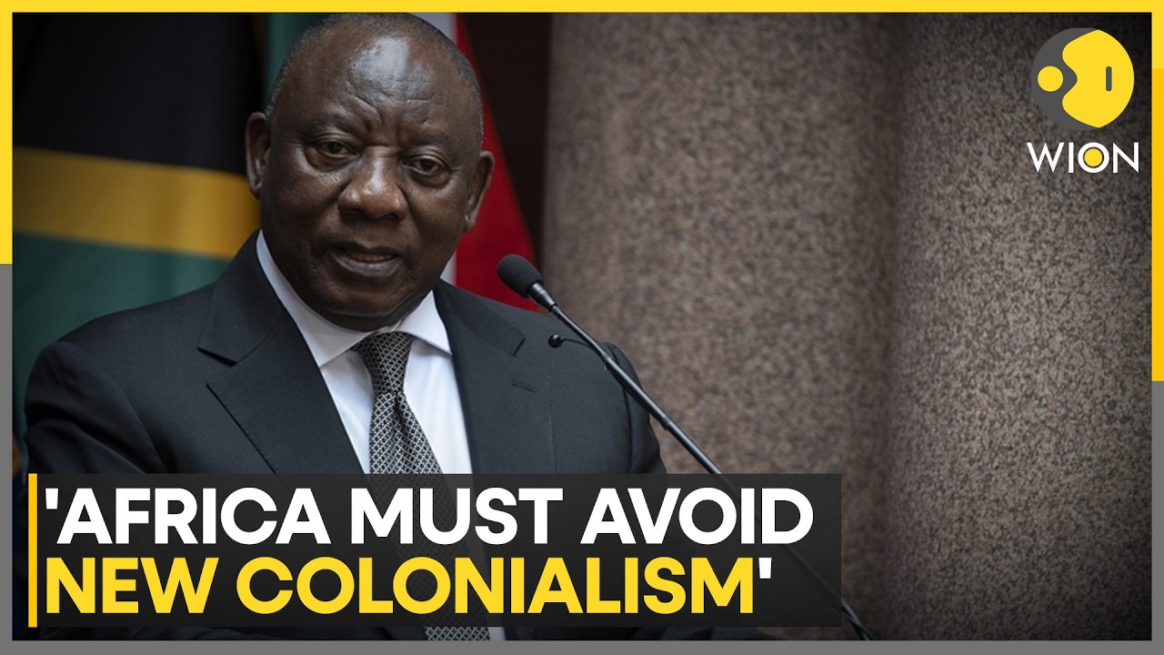South African President Warns Against Exploitation of Resources | WION