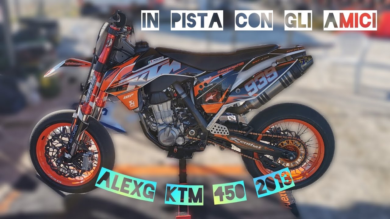 Pista Moscufo AlexG KTM SXF 450 Motard