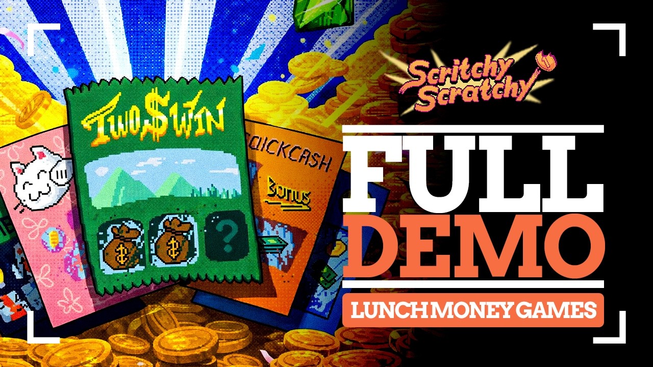 UN SIMULADOR DE RASCAR TREMENDAMENTE ADICTIVO | SCRITCHY SCRATCHY - FULL DEMO 🎮💪