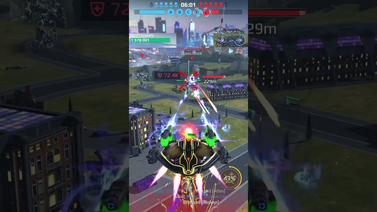 You want to taunt #UE #Nodens Let's rock! #warrobots War Robots #gaming #wr #titanslayer