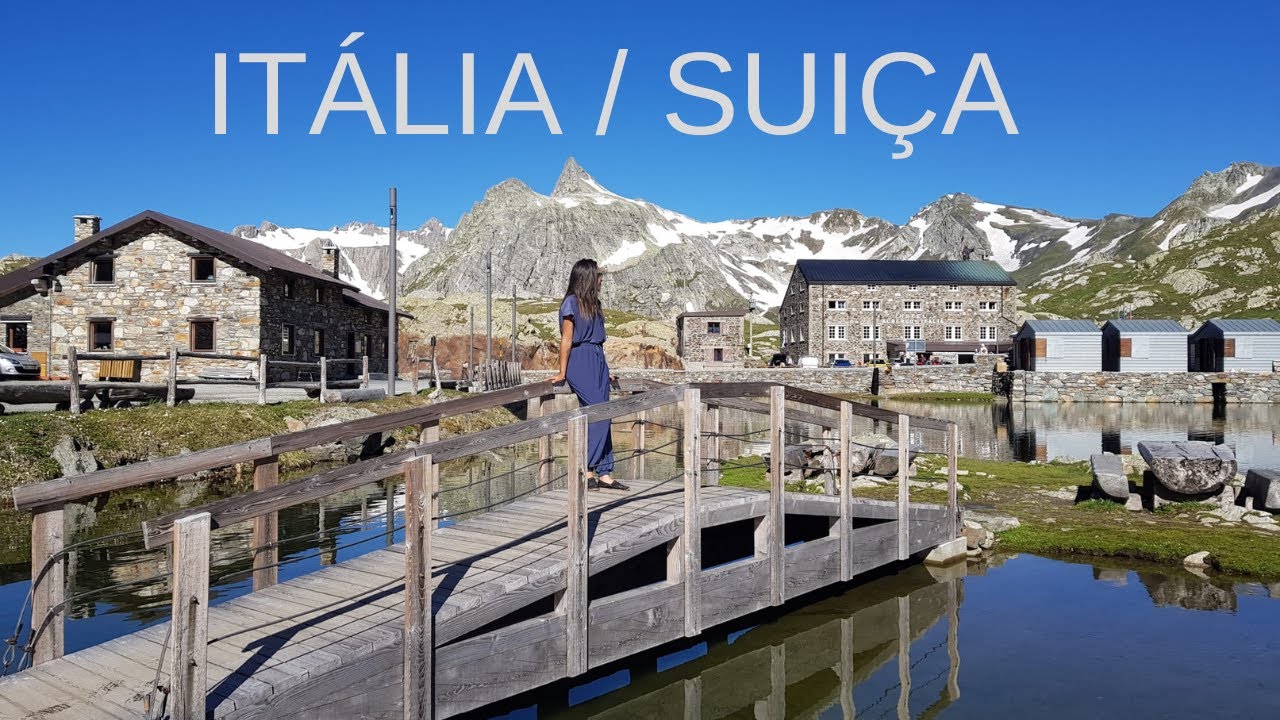 GRAND St BERNARD - SUIÇA & AOSTE - ITÁLIA |A FRONTEIRA DA ITALIA COM A SUIÇA É UM VERDADEIRO PARAÍSO