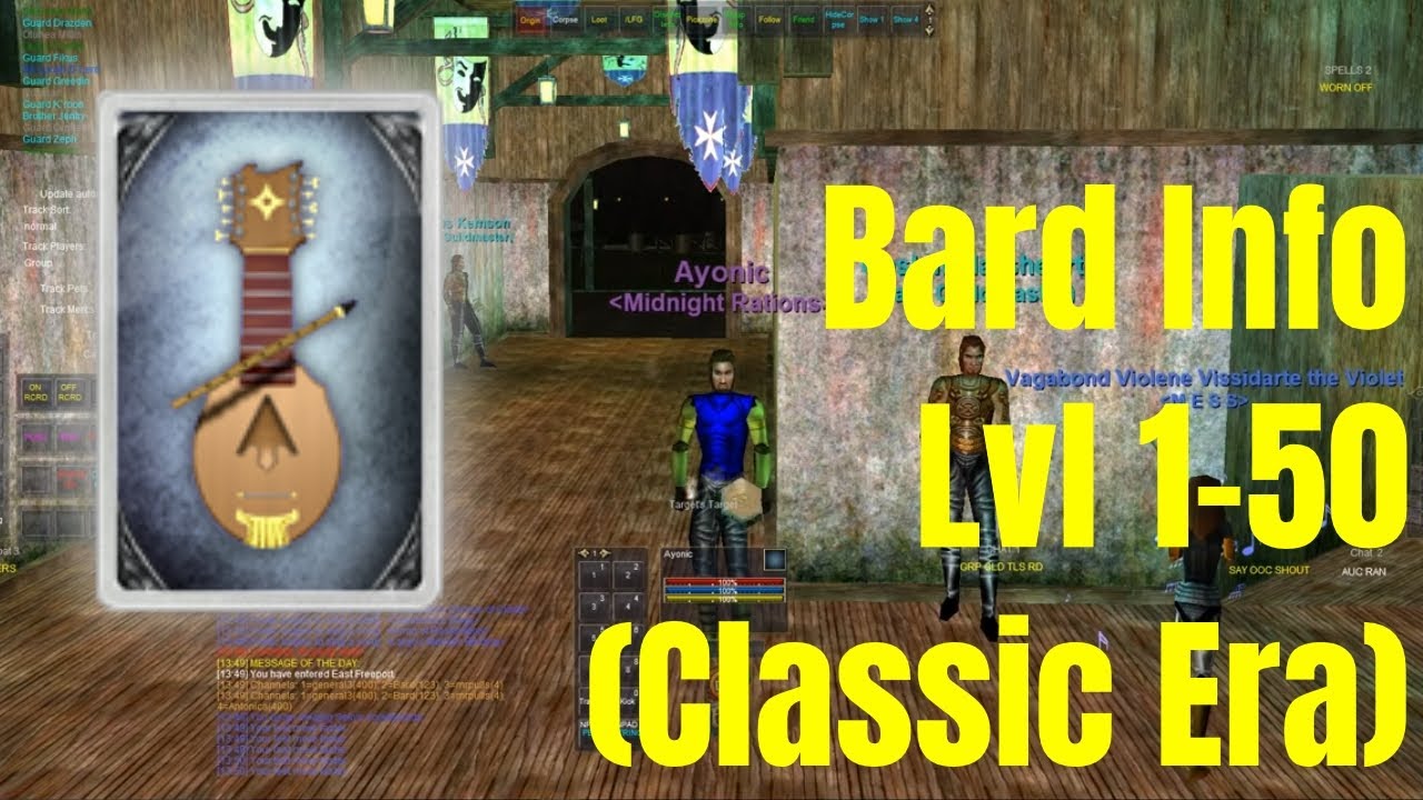 Bard Guide [Original Era] | EverQuest