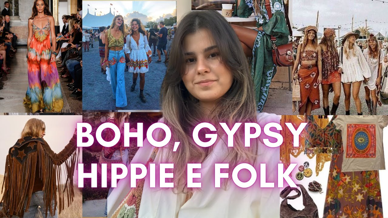 QUAL A DIFERENÇA ENTRE BOHO, GYPSY, HIPPIE E FOLK? PRINCIPAIS PEÇAS E COMO COMPRAR EM BRECHÓ