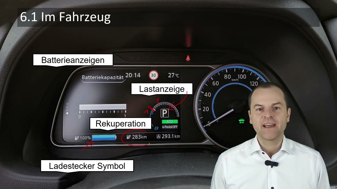 Woran erkenne ich ein Elektro- und Hybridauto (im Innenraum)?