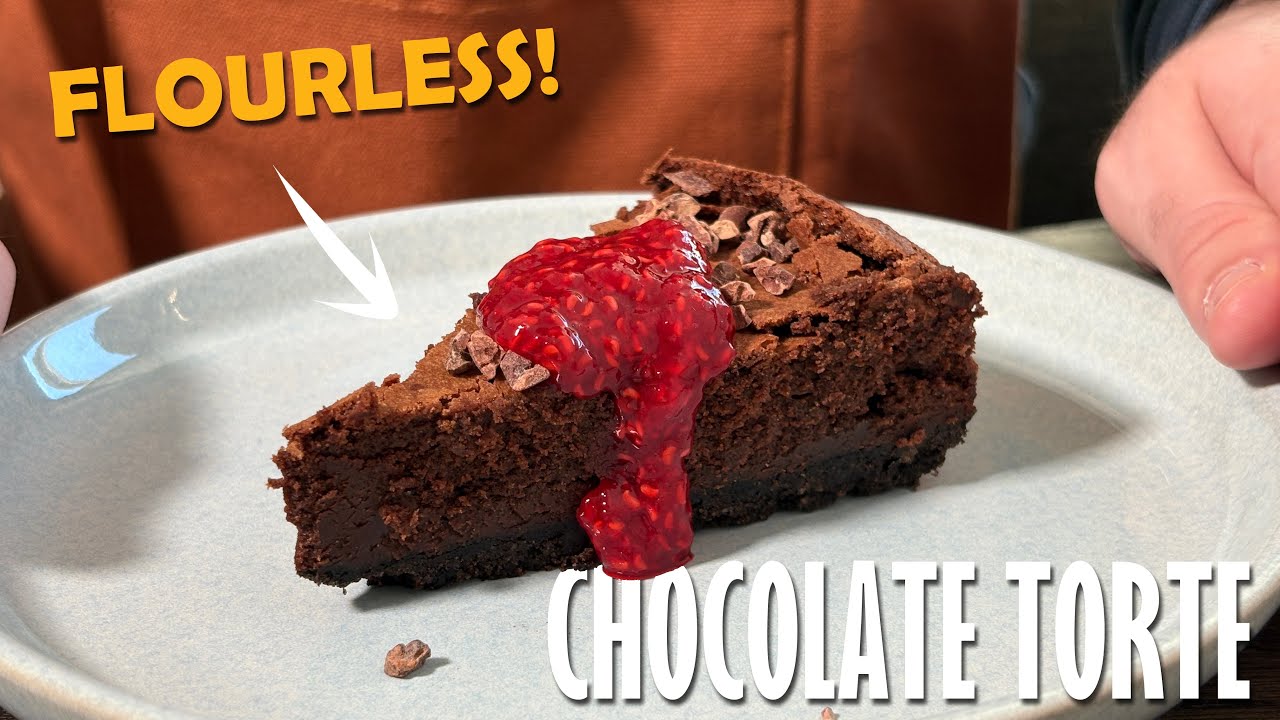 Flourless Chocolate Torte | The ULTIMATE Chocolate Dessert