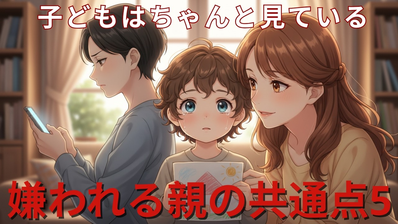 子供に「嫌われる親」と「好かれる親」の決定的な違い5選【シニア朗読雑学】