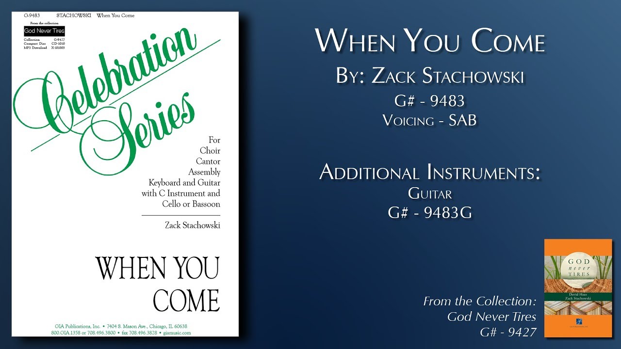 When You Come | Zack Stachowski
