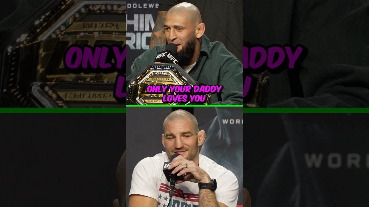 😬 KHAMZAT CHIMAEV TRIGGERS SEAN STRICKLAND AT UFC 328 PRESS CONFERENCE
