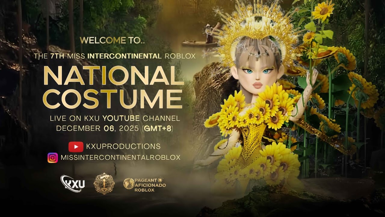 KXU:  7th Miss Intercontinental Roblox | National Costume Competition