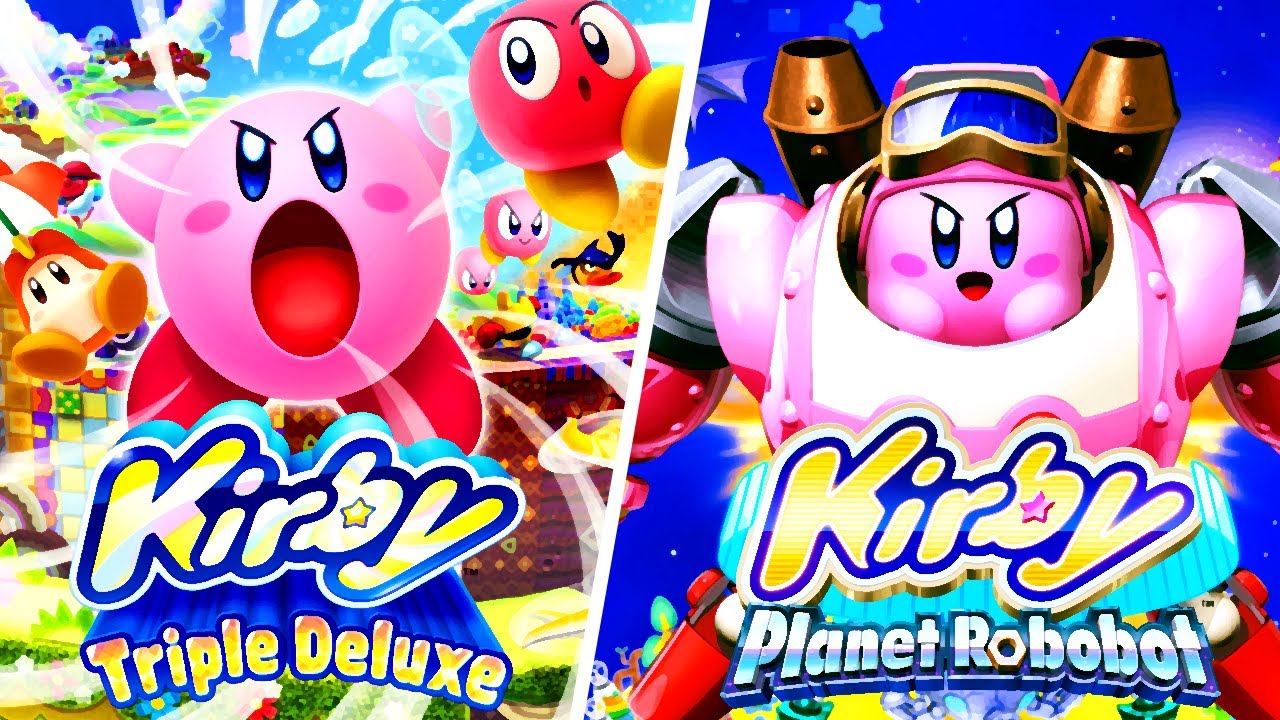 Kirby: Triple Deluxe + Planet Robobot - Full Game Series | 100% Walkthrough No Damage Gameplay