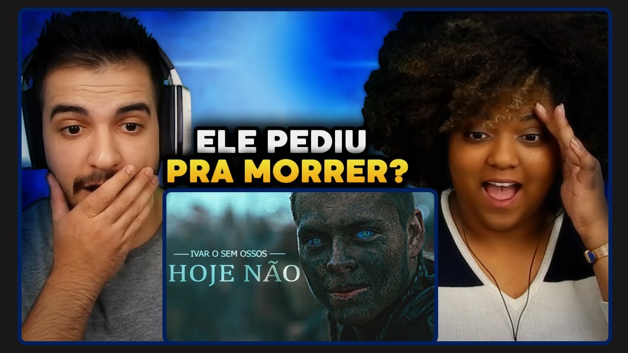 (ELE MORREU??) REAGINDO À (Vikings) Ivar O Sem Ossos | Hoje Não [REACT] 🔥