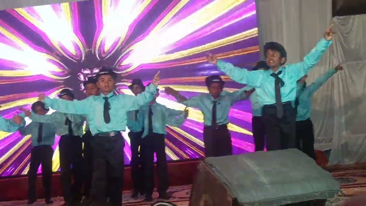 Mahan kids school Nihal 5th standard dance.