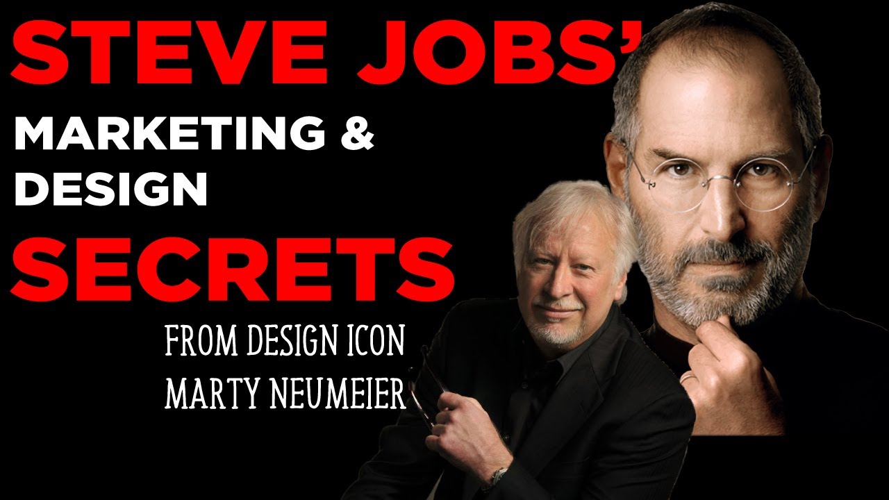 Steve Jobs' design & marketing secrets (you've never heard!!) feat. Design Icon Marty Neumeier