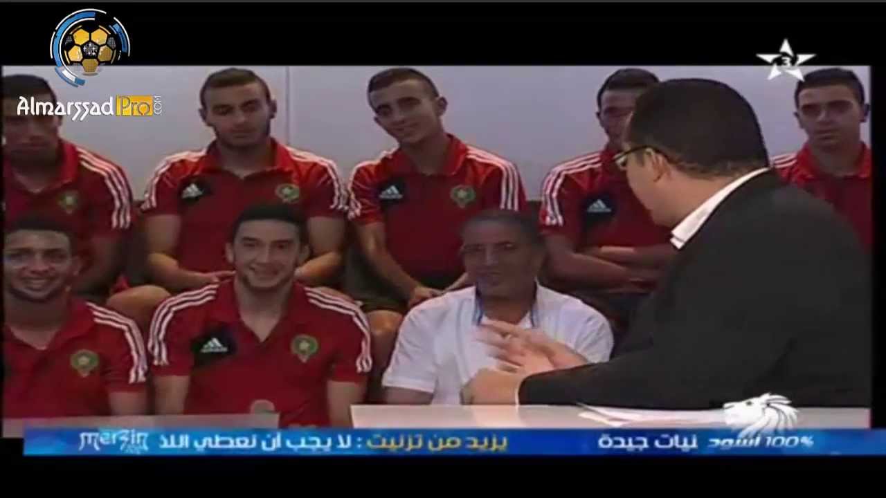 برنامج %100 أسود - استضافة حسن بنعبيشة والمنتخب المتوج بالذهب في مرسين 2013