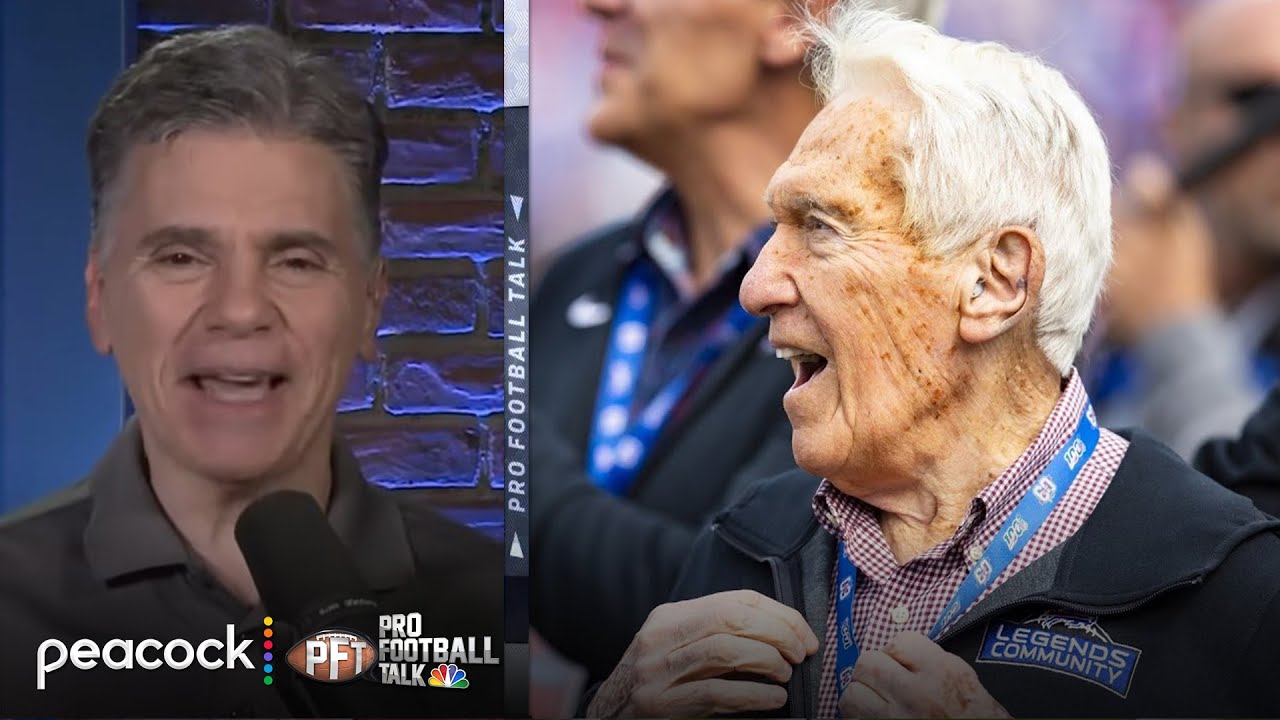 Former Buffalo Bills head coach Marv Levy turns 100 years old | Pro Football Talk | NFL on NBC