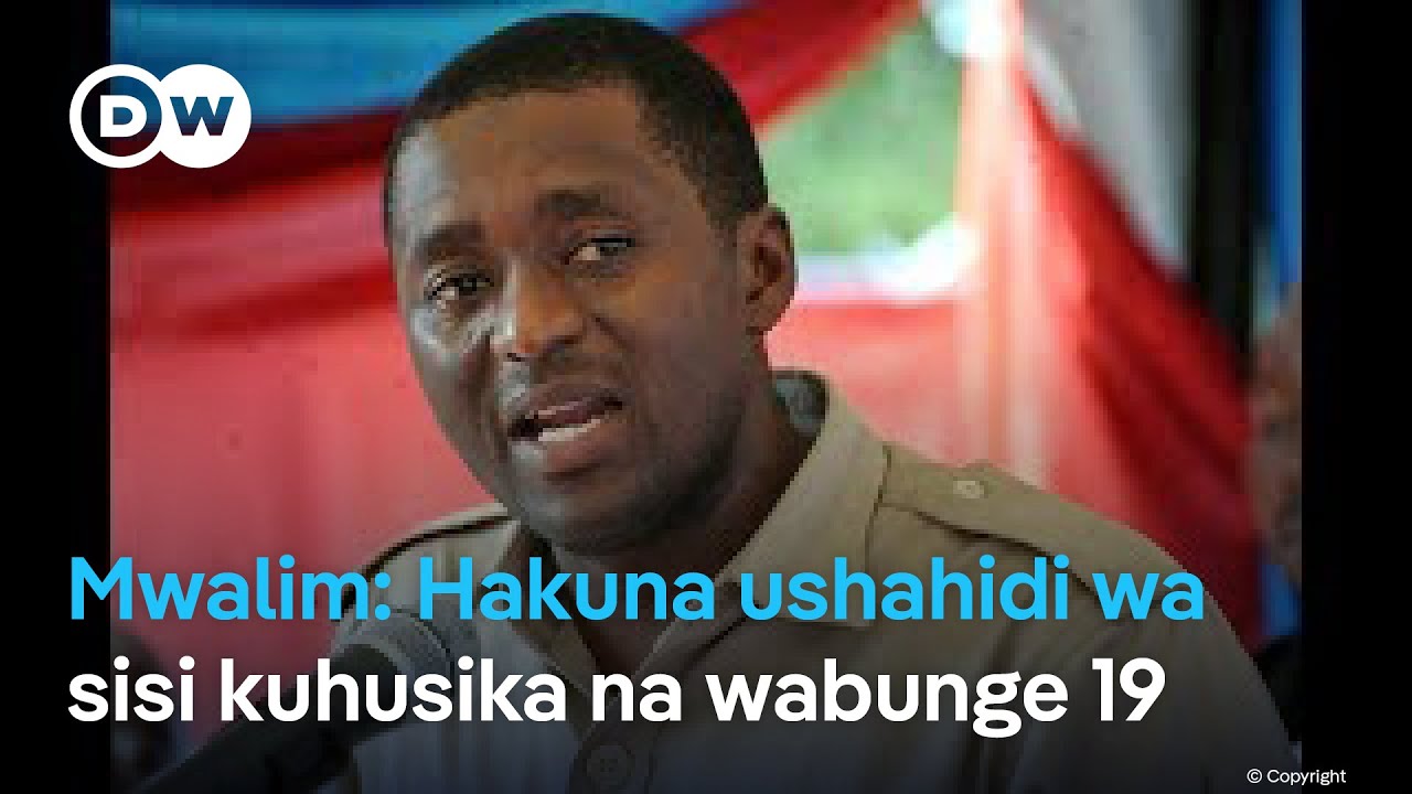 Mwalim: Hakuna ushahidi wa kuhusisishwa kwetu na wabunge wanawake 19