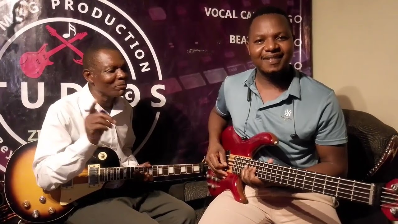 Josphat Somanje sampling this time with DanMag @ DanMag Studios