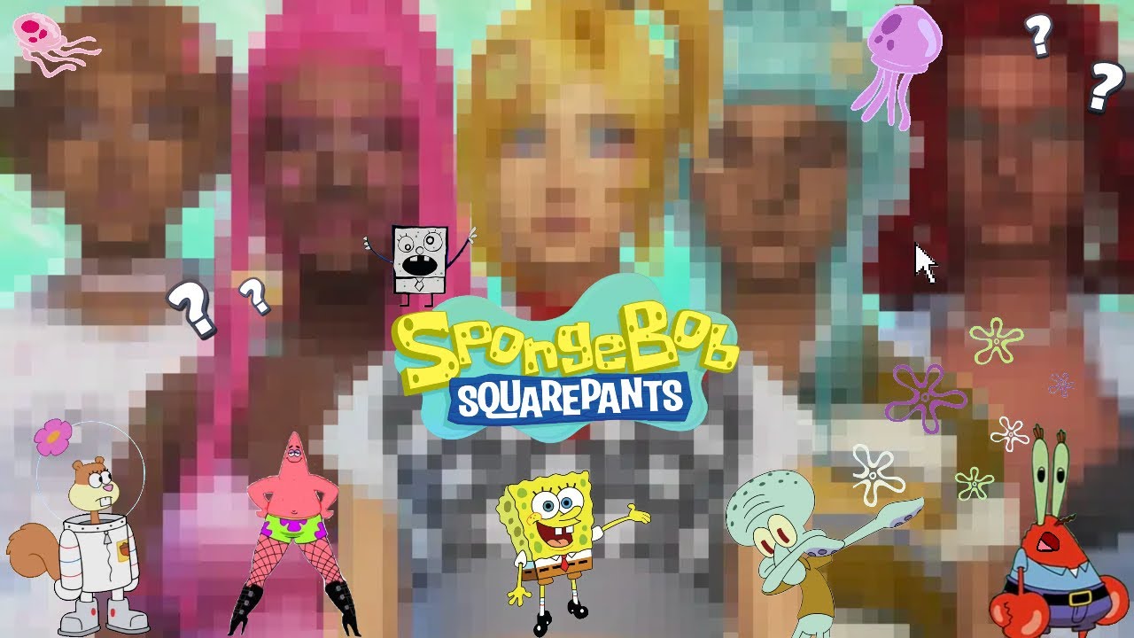 ☆ Spongebob Characters Inspired Sims 🧽🌊| Sims 4 CAS ☆