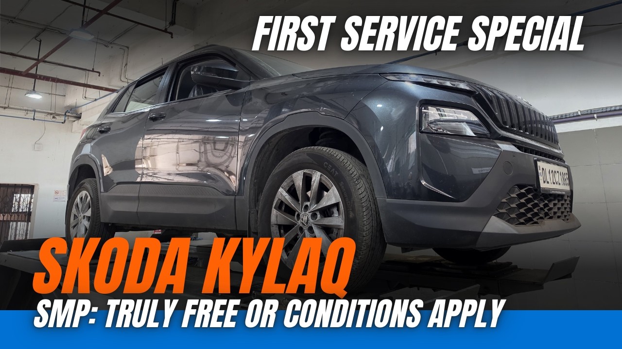 Skoda Kylaq Maintenance Cost Explained | First Service Review & SMP Details