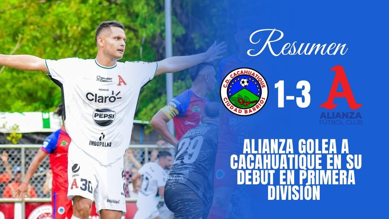 Resumen Cacahuatique 1-3 Alianza | Jornada 2 | Apertura 2024