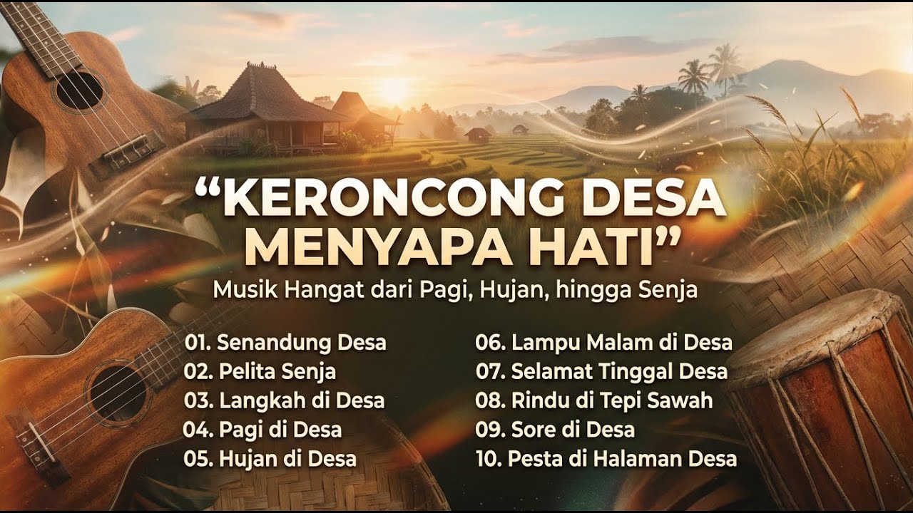 Keroncong Jawa Modern Chill | World Music Nusantara dengan Nuansa Pop Global