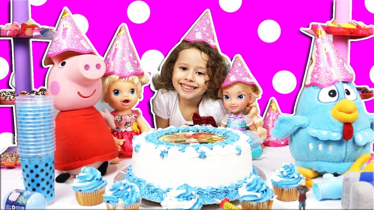 FESTA DE ANIVERSÁRIO DA BONECA ELZA FROZEN