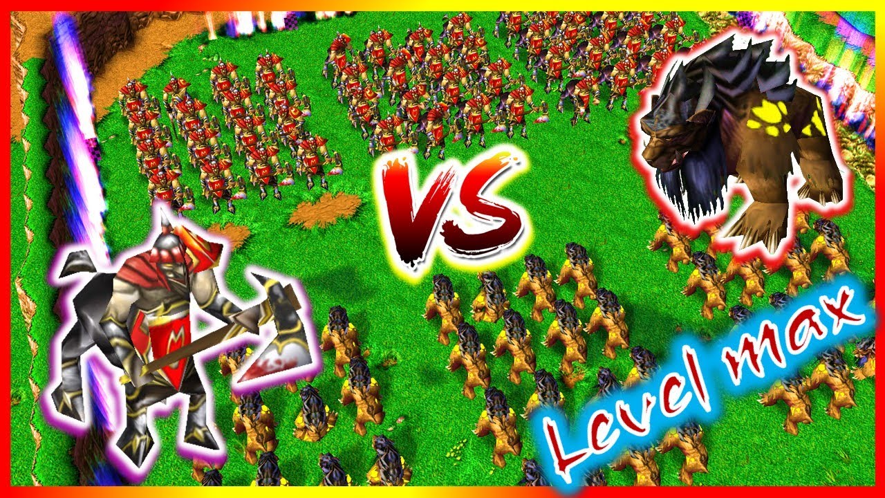 Warcraft 3 Centaur Khan vs druid of the claw