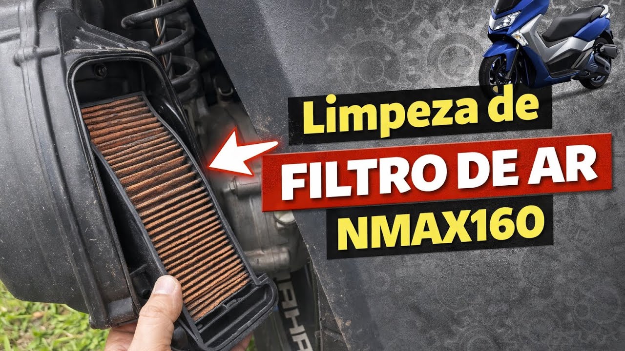 Limpeza de filtro de ar nmax 160