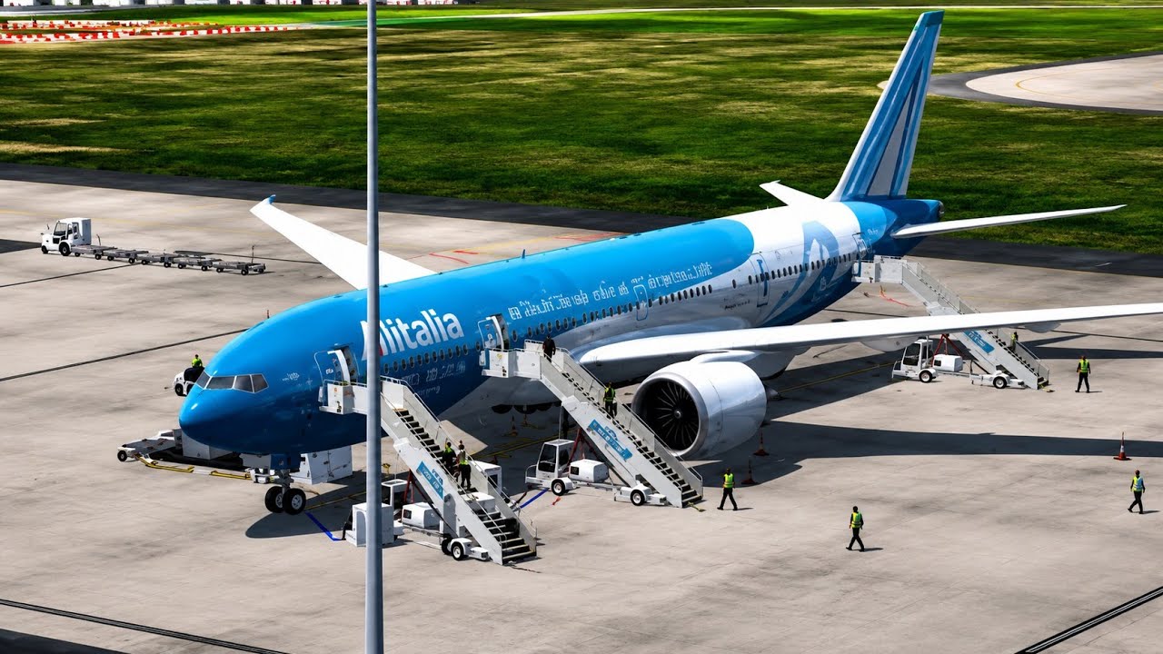 P3D V4 GSX Level 2 Startup & Passenger Boarding PMDG Torino 777 KDEN