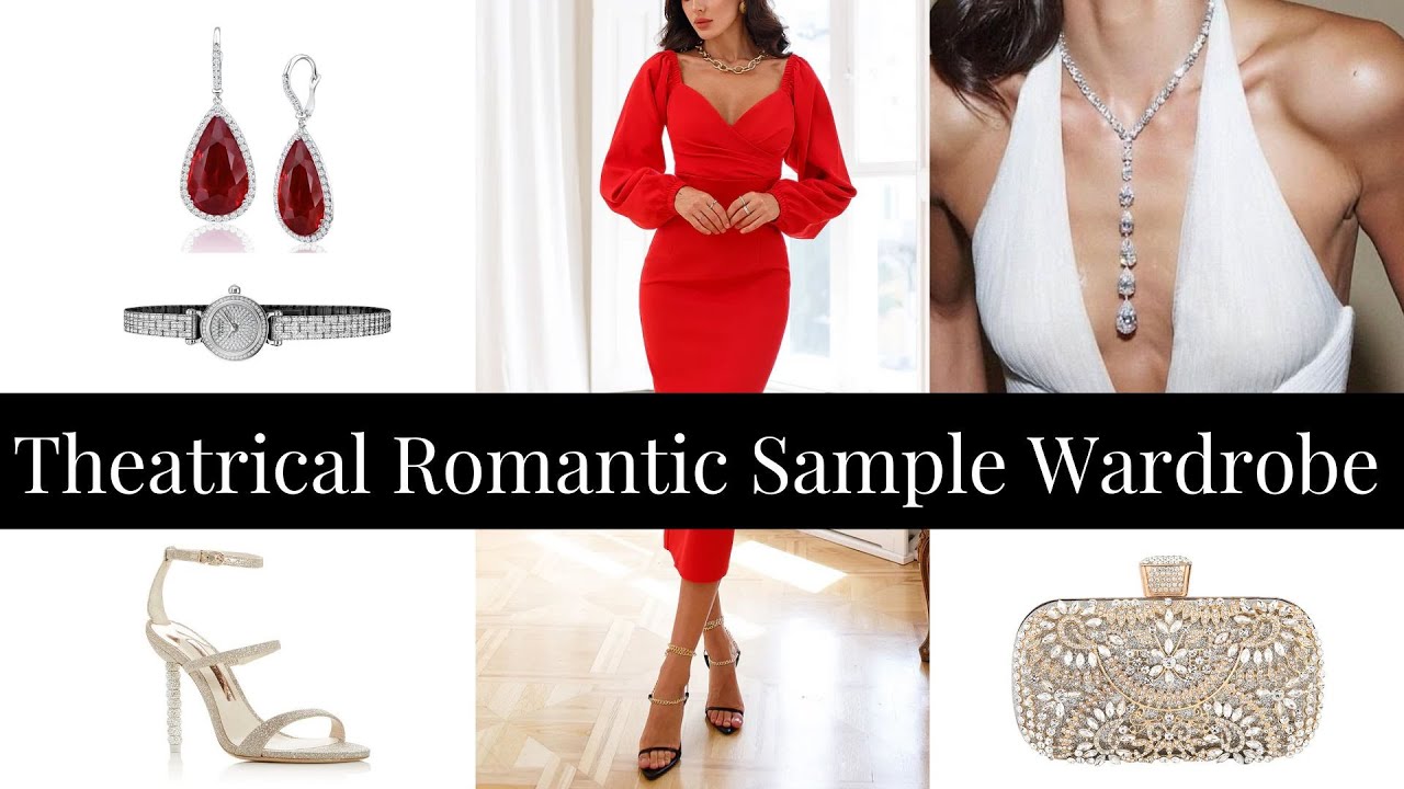 What to Buy as a Theatrical Romantic | Sample Wardrobe | Kibbe | My Authentic Style