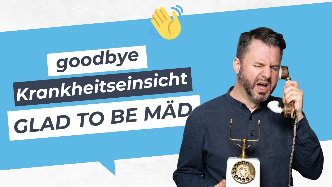 Krankheitseinsicht? zum Teufel damit 👹