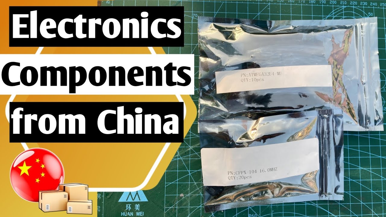 Unboxing ATmega32U4-MU Microcontrollers & 16MHz Crystals | Affordable Electronics from China!