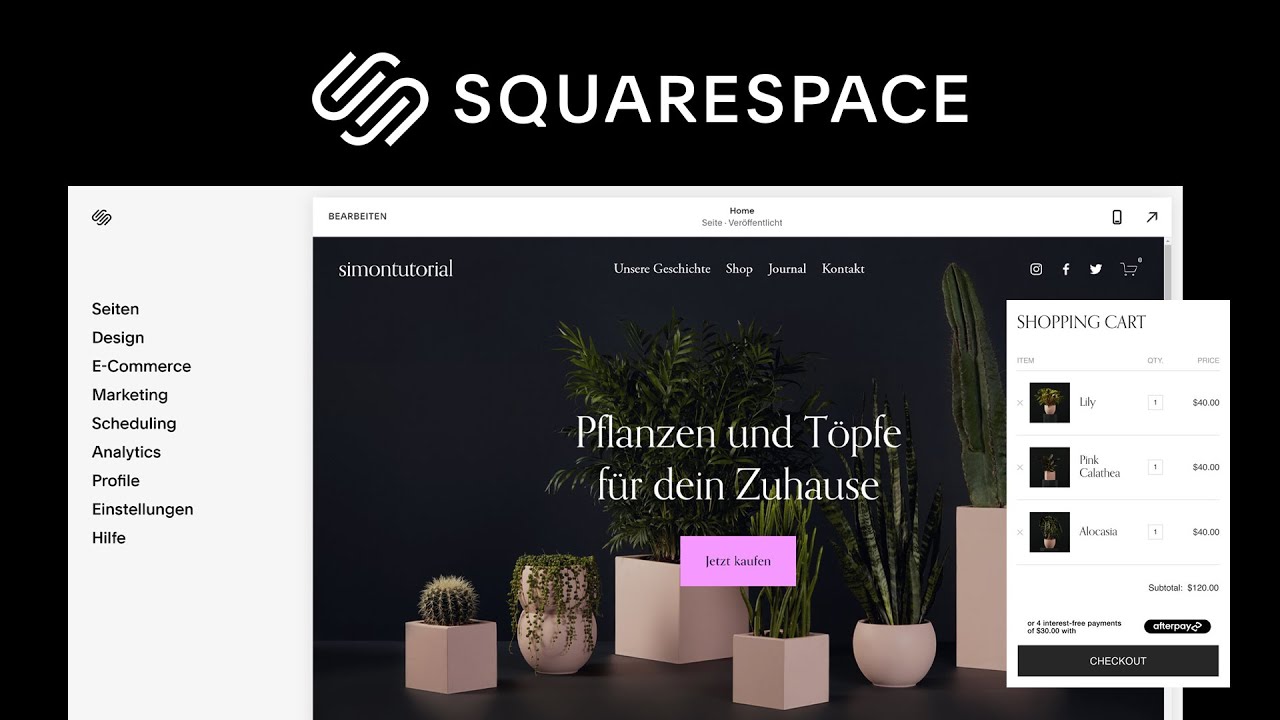 Простое создание интернет-магазина с помощью SquareSpace (Учебник)