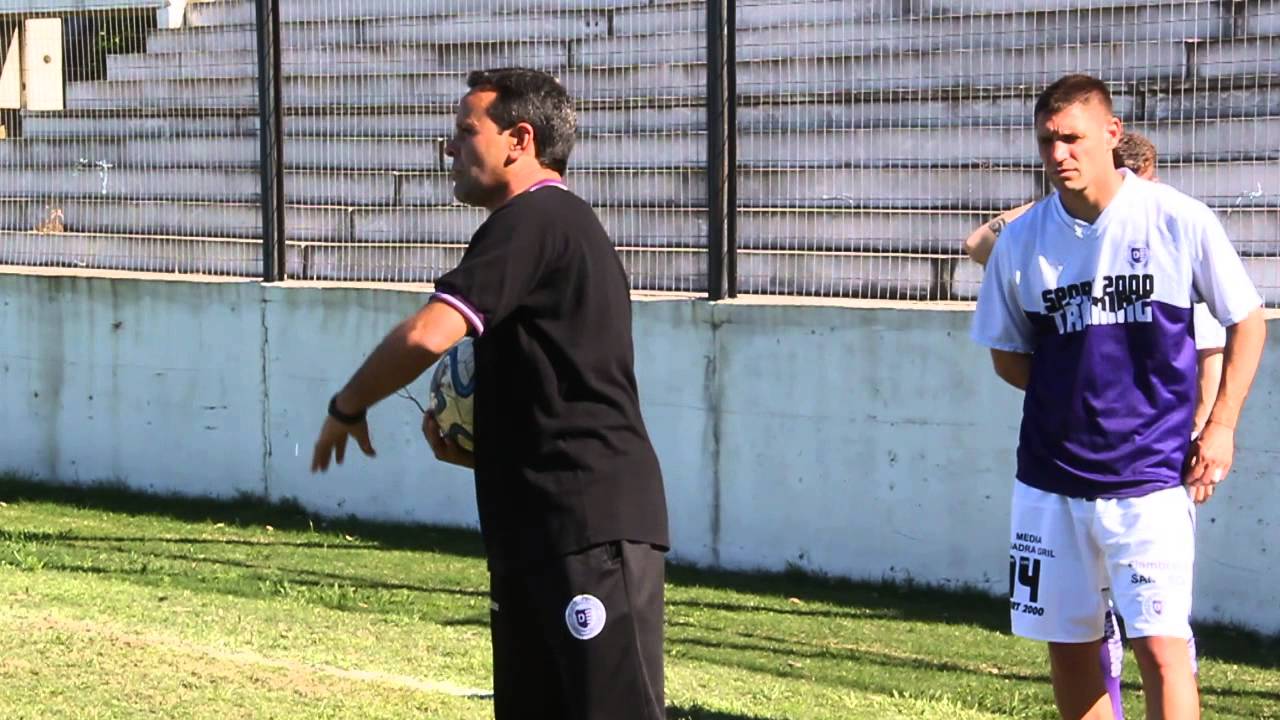 Arenga del profe Javier Carnero en Dálmine