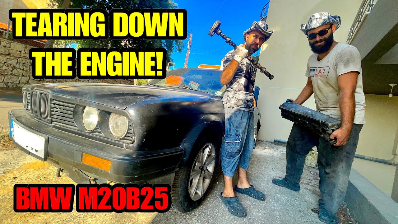 How To Remove The Valve Terrain From A M20B25 BMW E30 Cylinder Head!