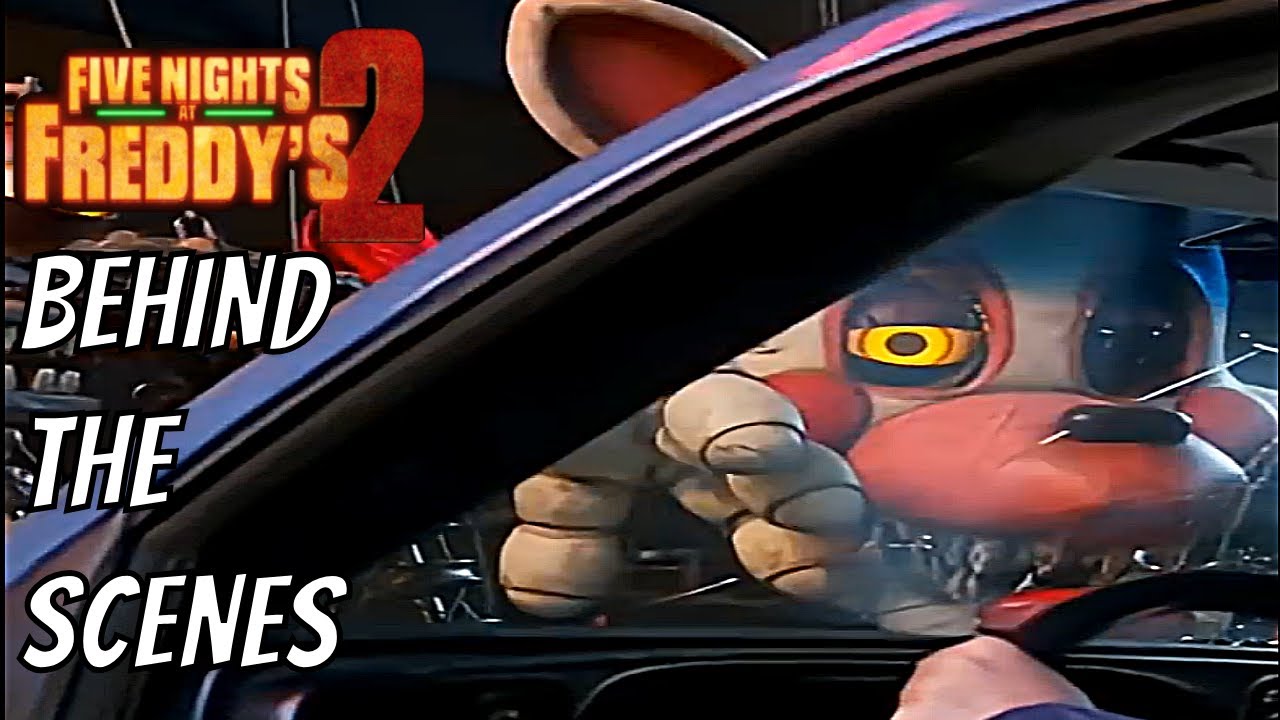 FNAF 2 Movie Mangle Behind The Scenes