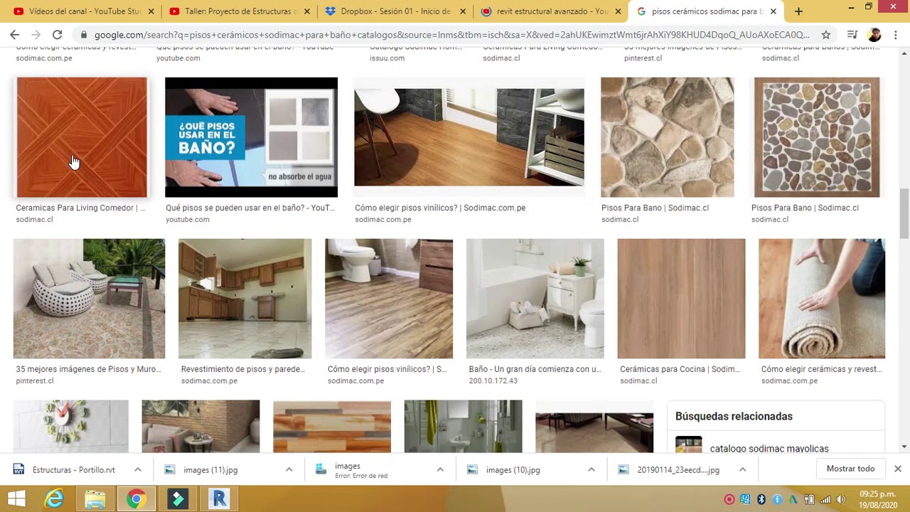 Pisos cerámicos en Revit