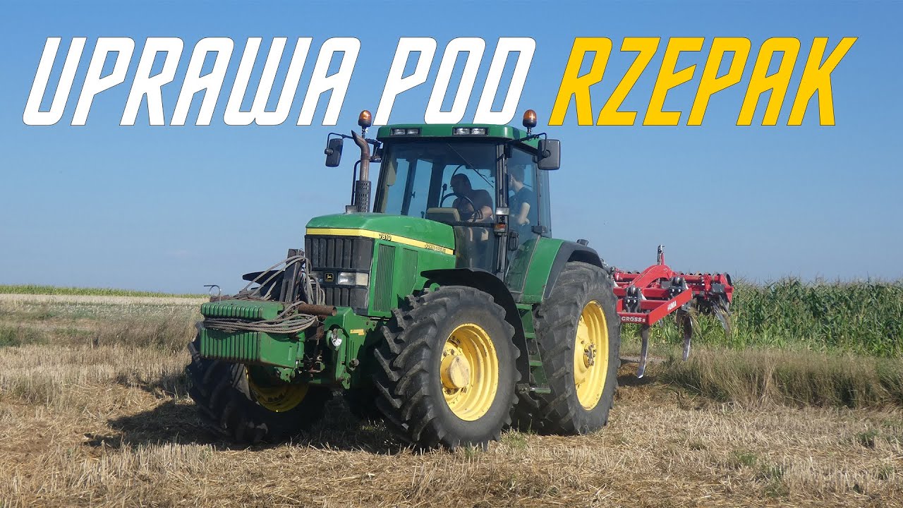 Uprawa Pod Rzepak 2023!? | John Deere 7810| Unia | |TheMikiTeam | Oporowo
